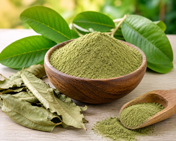 dried guava leaf powder (psidium guajava)