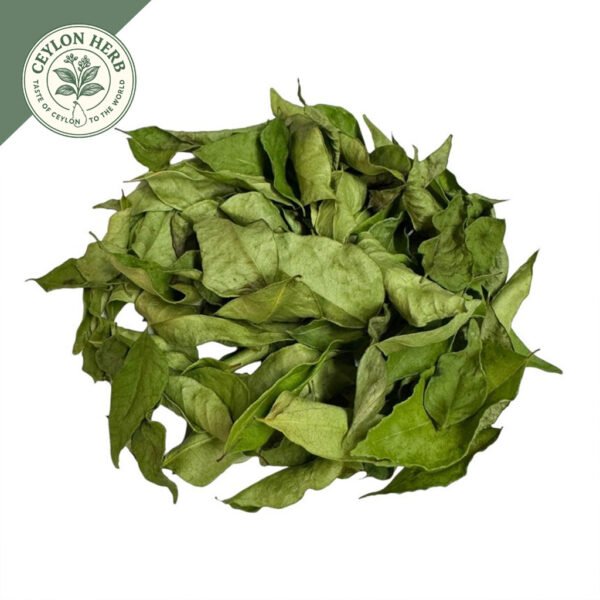 dried ceylon curry leaves powder (murraya koenigii) ceylon organic