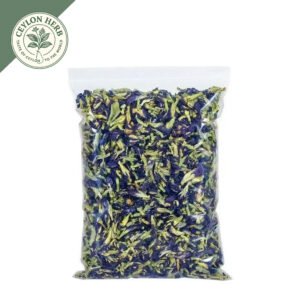 dried blue butterfly pea whole flowers (clitoria ternatea)